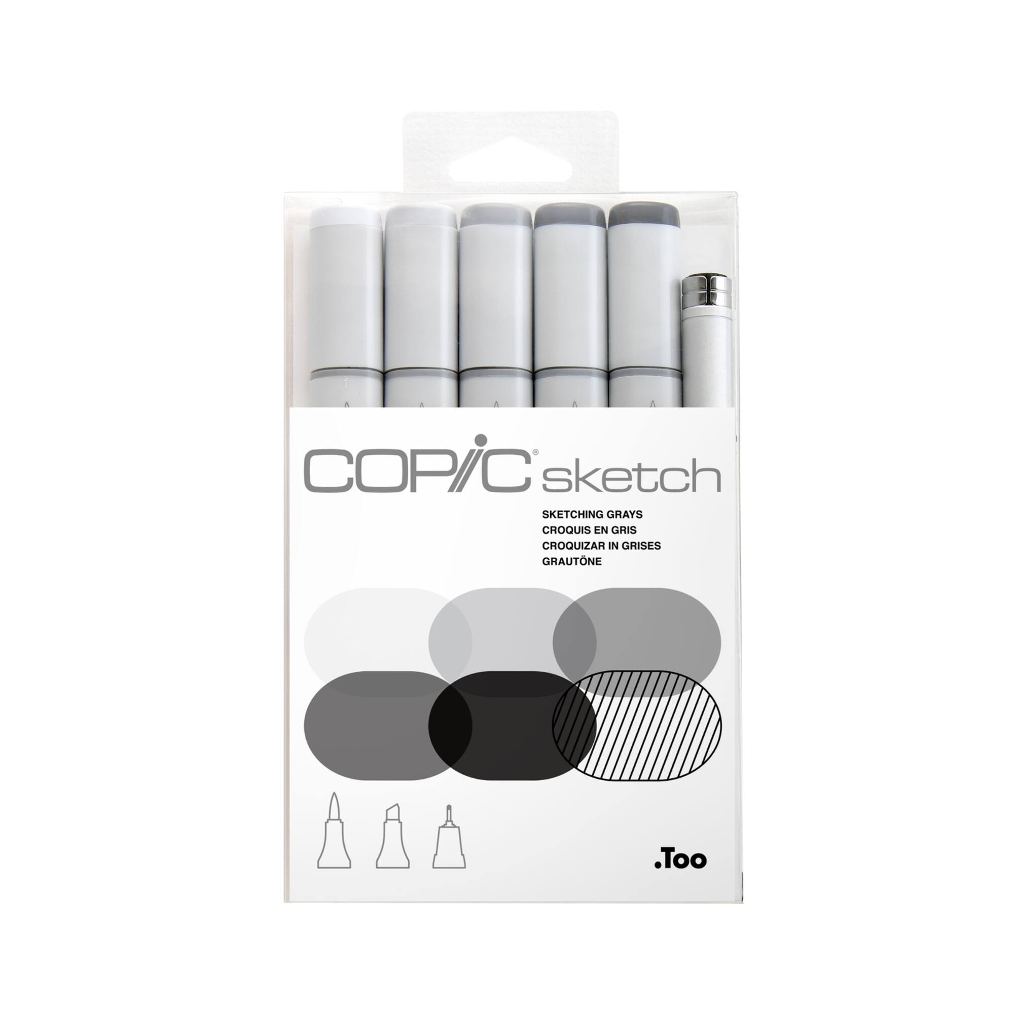 Copic® Sketching Grays Sketch Marker Set